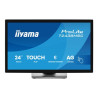 iiyama ProLite T2438MSC-B2 - LED monitor - 24" (23.8" zobrazitelný) - dotykový displej - 1920 x 1080 Full HD (1080p) @ 120 Hz - IPS - 600 cd m? - 1300:1 - 5 ms - HDMI, DisplayPort - reproduktory - cerná, matná