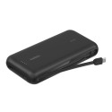 Belkin BOOST CHARGE USB-C Power Delivery PowerBanka s integrovaným USB-C kabelem, 20000mAh, 30W, černá
