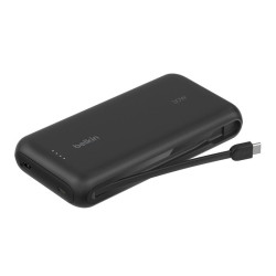 Belkin BOOST CHARGE USB-C Power Delivery PowerBanka s integrovaným USB-C kabelem, 20000mAh, 30W, černá