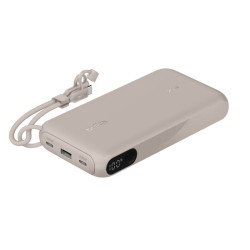 Belkin BOOST CHARGE USB-C Power Delivery PowerBanka s displejem, 20000mAh, 20W, písečná