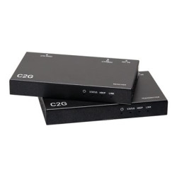 C2G HDMI HDBaseT over Cat5e, Cat6, Cat6a Extender Kit - Transmitter to Box Receiver - 4K 60Hz - Video audio nástavec - HDMI - až 70 m
