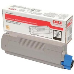 OKI toner 46443104, black - poškození obalu B (viz. popis)