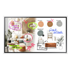 65" LED Samsung WM65FX- Flip Pro,UHD,450cd,12 7