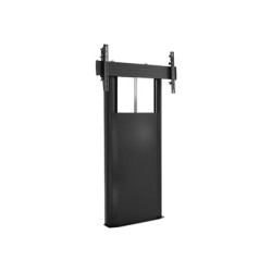 Chief Extra-Large Height-Adjustable Floor Support Mount - For Displays 55-100" - Black - Stojan - pro plochý panel AV zařízení - černá - montáž na stěnu, přimontovatelný podlahový stojan