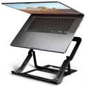 AXAGON stojan pro notebooky a tablety 10" - 17,3" STND-LAB 8 pozic černý