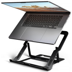 AXAGON stojan pro notebooky a tablety 10" - 17,3" STND-LAB 8 pozic černý