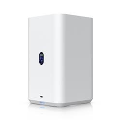 Ubiquiti UniFi dvoušachtové síťové úložiště NAS, 2.5 GbE, USB-C, bílé provedení