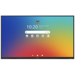 ViewSonic IFP 86"4K, Android 16 EDLA, 64 dotykov.bodů IR, 8G 128GB, HDMI,VGA,DP,,USB-A B C,RJ45,PIR sensor,2x20W speaker