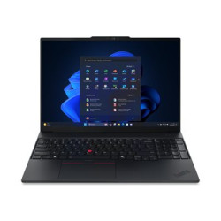 Lenovo ThinkPad E16 Gen 3 21TF - Intel Core 5 - 210H - Win 11 Home - Intel Graphics - 16 GB RAM SSD TCG Opal Encryption 2, NVMe - 16" IPS 1920 x 1200 - Gigabit Ethernet - Wi-Fi 6E, Bluetooth - černá - kbd: česká slovenská - s 3 roky Lenovo Onsite Support