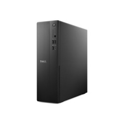 Dell Pro Slim Essential QVS1260 - AI PC - štíhlý desktop Core i5 i5-14400 až 4.7 GHz - RAM 8 GB - SSD 512 GB - NVMe, QLC, Class 25 - UHD Graphics 730 - Gigabit Ethernet, Bluetooth, IEEE 802.11ax (Wi-Fi 6) - Win 11 Pro - monitor: žádný - černá - BTS - s 3 roky ProSupport
