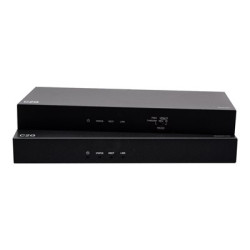 C2G HDMI HDBaseT + 3.5mm, USB-B to A, and RS232 over Cat Extender Box Transmitter to Box Receiver - 4K 60Hz - Video audio USB serial extender - vysílač - HDMI, HDBaseT 2.0 - přes CAT 5e 6 6a 7 - až 70 m