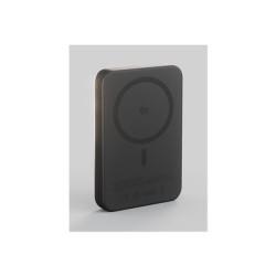 ZENS Semi Solid State - Bezdrátová power banka - 10000 mAh - 25 watt (USB-C) - na kabelu: USB-C - cerná