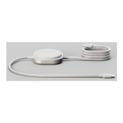 ZENS Pro 2 - USB kabel - USB-C (M) do bezdrátové nabíjení (Qi2) magnetický - 1.5 m - wireless power (15W), 2-v-1 - bílá