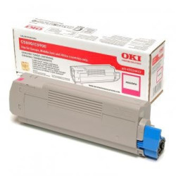 Toner OKI C5800, 5900, magenta, 43324422 - poškození obalu B (viz. popis)