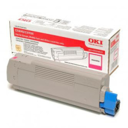 Toner OKI C5800, 5900, magenta, 43324422, 5000s, O - poškození obalu D (viz. popis)