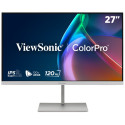 ViewSonic VP2766-2K-W 27" QHD 3 sides Frameless SuperClear IPS Monitor s 100% sRGB, 90W USB-C,ergonomický stojan,bílý