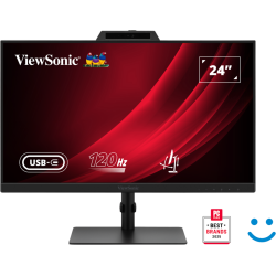 Viewsonic VG2441V 24" IPS 1920x1080@120Hz 4ms 250cd HDMI DP USB USB-C Webcam Repro Pivot HAS VESA