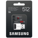 Samsung T9 Micro SDXC 512GB UHS-I U3 Class 10 + Adaptér Černá + USB Adaptér