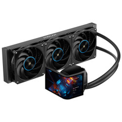 Krux vodní chladič CPU HydroArc 360 3x120mm ARGB customizovaný LCD černý