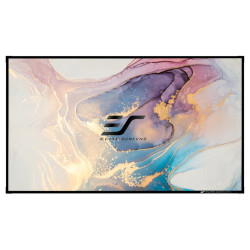 ELITE SCREENS plátno v pevném rámu 120" (305cm) 16:9 149×266cm Gain 1,8 bezrámové Fresnel FALR2 pro UST