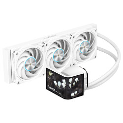 Krux vodní chladič CPU HydroArc 360 3x120mm ARGB customizovaný LCD bílý