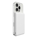 Belkin BOOST CHARGE Qi2 Magnetická Bezdrátová PowerBanka, 5000mAh, slim, bílá