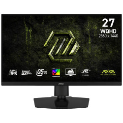 MSI MAG 274QPF E20 27" 2560x1440 IPS 200Hz 0,5ms 300cd m2 1000:1 HDMI DP USB-C PIVOT VESA černý