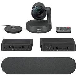 Logitech Rally Ultra-HD ConferenceCam, 1 mic, 1 repro - BLACK - EMEA