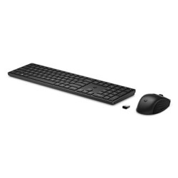HP HP 650 Sada klávesnice bezdrátová CZ, černá s bezdrátovou optickou myší, AA, klasická, bezdrátový přijímač USB typ 2.4 [GHz]