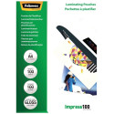 FELLOWES laminovací fólie formát A4 100 mic velikost 216x303 mm lesklé 100 pack