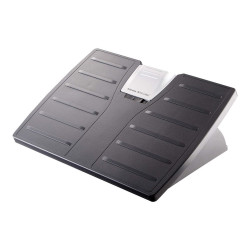 FELLOWES podpěra chodidel MICROBAN 444mm x 108mm x 336mm plastová černá