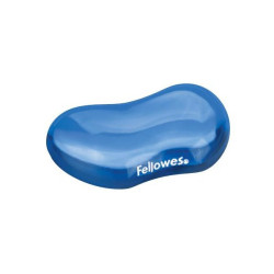 FELLOWES podložka pod zápěstí CRYSTAL 122mm x 18mm x 88mm gelová modrá