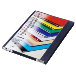 EUROSUPPLIES vazací desky (kryt) přední strany vazby PRESTIGE formát A4 150 mic čiré 100 pack