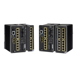 Cisco Catalyst IE3300 Rugged Series - Prepínac - rízený - 8 x 10 100 1000 (PoE++) + 2 x 1 Gigabit 10 Gigabit SFP+ - lze montovat na konzolu DIN - PoE++ (480 W)