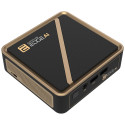SAPPHIRE EDGE AI 340 BAREBONE Ryzen AI 5 340 2x DDR5 SO-DIMM M.2 Wi-Fi HDMI USB-C 120W adaptér