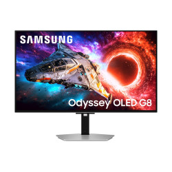 Samsung Odyssey OLED G8 LS32HG800SUXEN 32" OLED 4K UHD 240Hz 0,03ms Stříbrná 2R
