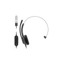 Cisco Headset 321 - Náhlavní souprava - náhlavní - kabelové - USB-A - uhlíková čerň