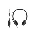 Cisco Headset 322 - Náhlavní souprava - náhlavní - kabelové - USB-A - uhlíková čerň