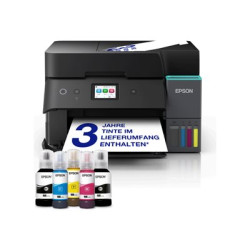 Epson EcoTank ET-4951 - Multifunkcní tiskárna - barva - tryskový - ITS - A4 Letter (média) - až 18 stran min. (tisk) - 250 listy - Wi-Fi, LAN - cerná