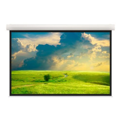 Projecta Elpro Concept RF Video Format - Projekcní obrazovka - montáž na strop, montáž na stenu - motorizovaná - 230 V - 113" (288 cm) - 4:3 - matne bílý - RAL 9016, povrchová úprava "powder coat", traffic white