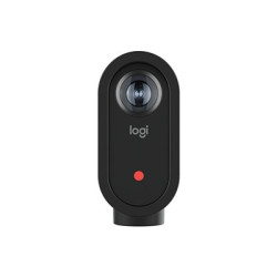 Logitech Mevo Start for Business - Žive streamovací kamera - barevný - 2,1 MP - 1920 x 1080 - 1080p, 720p - pevné ohnisko - audio - bezdrátový - Wi-Fi - Bluetooth 5.1 - H.264, HEVC