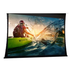 Da-Lite Tensioned DescenderPro - Projekcní obrazovka - montáž na strop - motorizovaná - 230 V - 88" (224 cm) - 16:10 - HD Progressive 1.1 - RAL 9016