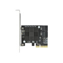 Delock 5 port SATA PCI Express x4 Card - Low Profile Form Factor - Radic úložište - SATA 6Gb s - nízký profil - PCIe 3.0 x4