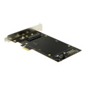 Delock PCI Express x1 Card for 2 x SATA HDD SSD - Radic úložište - 2 Kanál - SATA 6Gb s - PCIe 2.0 x1