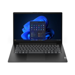 Lenovo V14 G6 ARP 83UT - Provedění závěsu 180 stupňů - AMD Ryzen 3 - 110 až 4.3 GHz - Win 11 Home - Radeon 660M - 8 GB RAM - 256 GB SSD NVMe - 14" TN 1920 x 1080 (Full HD) - Gigabit Ethernet - Wi-Fi 6 - obchodní čerň - kbd: česká slovenská