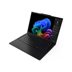 Lenovo ThinkPad T14s Gen 6 21TB - Copilot+ PC - provedění závěsu 180 stupňů - AMD Ryzen AI 7 PRO - 350 až 5 GHz - Win 11 Pro - Radeon 860M - 32 GB RAM - 1 TB SSD TCG Opal Encryption 2, NVMe, Performance - 14" IPS 1920 x 1200 - Wi-Fi 7, Bluetooth - možnost povýšení na 5G - černá - kbd: česká slovenská - s Lenovo Premier Support 3 roky, kompenzace CO2 0,5 tuny (2. generace)
