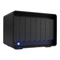 LaCie 8big Pro5 - Pole pevných disku - 128 TB - 8 zásuvky (SATA) - Thunderbolt 5 (externí) - s Rescue Data Recovery Service