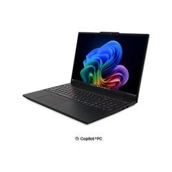 Lenovo ThinkPad T16 Gen 5 21WX - Copilot+ PC - AMD Ryzen AI 5 PRO - 440 až 4.8 GHz - Win 11 Pro - Radeon 840M - 16 GB RAM - 512 GB SSD TCG Opal Encryption 2, NVMe - 16" IPS 1920 x 1200 - Gigabit Ethernet - Wi-Fi 7, Bluetooth - černá - kbd: česká slovenská - s 3 Years Lenovo Premier Support, CO2 Offset 200 kg (3rd Gen)