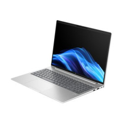 HP EliteBook 6 G1i Notebook - AI PC - design se závěsem 177 stupňů - Intel Core Ultra 5 - 225U až 4.8 GHz - Win 11 Pro - Intel Graphics - 16 GB RAM - 512 GB SSD NVMe - 16" IPS 1920 x 1200 - Gigabit Ethernet - Wi-Fi 7, Bluetooth - stříbrný hliník - kbd: česká slovenská - s HP 3 roky podpory na místě pro notebooky