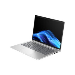 HP EliteBook 6 G1i Notebook - AI PC - design se závěsem 177 stupňů - Intel Core Ultra 5 - 225U až 4.8 GHz - Win 11 Pro - Intel Graphics - 16 GB RAM - 512 GB SSD NVMe - 14" IPS 1920 x 1200 - Gigabit Ethernet - Wi-Fi 7, Bluetooth - stříbrný hliník - kbd: česká slovenská - s HP 3 roky podpory na místě pro notebooky